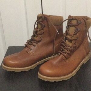 Men's Brown Leather Boots